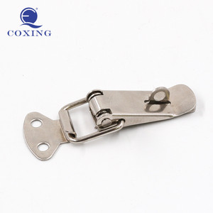 Pinces de verrouillage en métal et fer Serrure de tiroir Ressort à bascule Loquet Boîte à outils Attrape les moraillons Clips Boucle de verrouillage pour étui rigide - Product Image 3