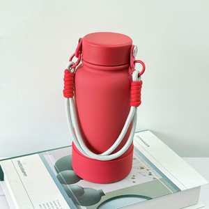 Bouteille isotherme de sport d'été, grande capacité, en acier inoxydable, bouteille d'eau à double paroi, thermos sous vide, bouteille qui garde le froid - Product Image 6