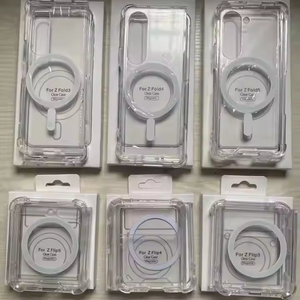 Nouvelle <span class=keywords><strong>coque</strong></span> de téléphone transparente en acrylique magnétique avec recharge sans fil pour Samsung Galaxy Z Fold 6 Flip 5 4 3, <span class=keywords><strong>anti</strong></span>-chute, <span class=keywords><strong>coque</strong></span> de téléphone pliable - Product Image 6