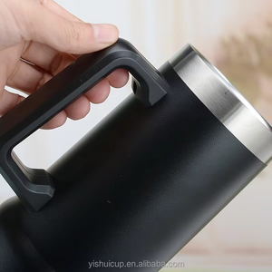 Clássicos Thermos cerveja caneca com alça 500ML/709ML/900 ML personalizado cor e logotipo - Product Image 2