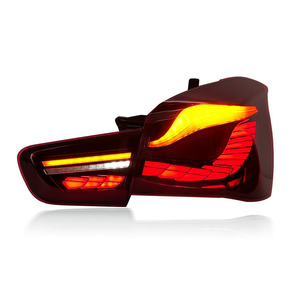 Nouveau Style SJC Auto, Ventes Flash, Feu Arrière <span class=keywords><strong>OLED</strong></span> pour BMW Série 1 F20 F21 Style GTS, Ensemble de Lampes Arrière Design Rouge Fumé - Product Image 6
