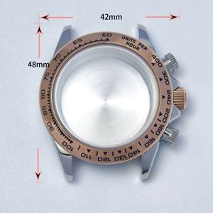 고품질 판다 디 스페셜 케이스 시계 신형 VK63 무브먼트 크라운 베젤 백 커버 풀 세트 케이스 자동 시계 남성용 - Product Image 5