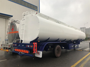 รถพ่วงบรรทุกแก๊ส LPG แบบถังเหล็ก 3 เพลา 56.1-58 คิว 26 ตัน ยาง 12r22.5 สำหรับขาย - Product Image 6