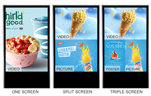 32 inch 2GB + 16GB Android Full HD tầng đứng LCD quảng cáo Màn hình hiển thị siêu mỏng 2K/4K thương mại người chơi - Product Image 2