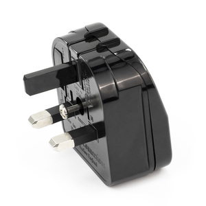 Wonplug UKCA Convertidor eléctrico certificado Euro <span class=keywords><strong>Adaptador</strong></span> de enchufe británico Puerto de CA UE Reino Unido Tipo G <span class=keywords><strong>Inglaterra</strong></span> Singapur <span class=keywords><strong>Adaptador</strong></span> de Malasia - Product Image 2