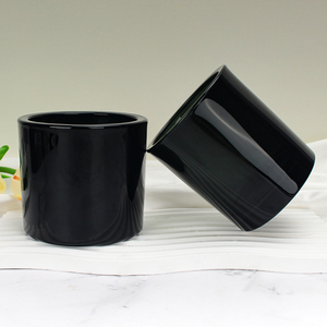 Frascos de Vidrio Ecológicos Nórdicos <span class=keywords><strong>para</strong></span> Velas Decorativas, Reutilizables, Color Verde Personalizado, Frascos de Vidrio Vacíos <span class=keywords><strong>para</strong></span> Velas con Caja Personalizada - Product Image 2