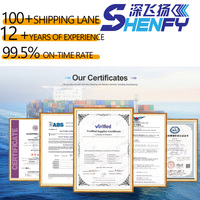 Agente de Transporte Marítimo Profesional de Puerto Yantian a EE. UU., DDP FCL, Servicio Confiable de Despacho de Aduanas en China, Impuestos Incluidos