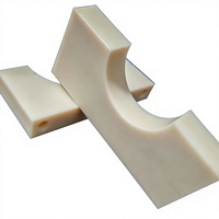 Support coulissant en nylon usiné CNC, résistant à la pression et à l'usure, pour accessoires de nacelle élévatrice télescopique