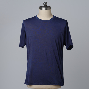 Maglietta in <span class=keywords><strong>lana</strong></span> Merino t-Shirt traspirante naturale resistente alle macchie ad asciugatura rapida morbido strato di Base per gli sport all'aria aperta - Product Image 3