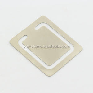 Grosir kustom persegi pembatas buku logam - Product Image 1