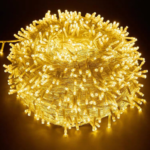 Guirnalda de Luces de Cristal con Pilas, Luces Decorativas con Control Remoto y Temporizador para Dormitorio, Exteriores, Camping, Navidad, Blanco Cálido - Product Image 5