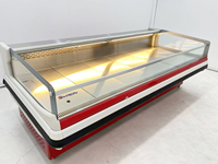 Vitrine réfrigérée commerciale à température unique pour la présentation de viande fraîche