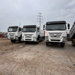 รถบรรทุกหนัก SINOTRUCK HOWO Euro 3 6x4 เครื่องยนต์ดีเซล Weichai มือสองสภาพดี รับน้ำหนักได้มากกว่า 50 ตัน เหมาะสำหรับงานก่อสร้าง - Product Image 3