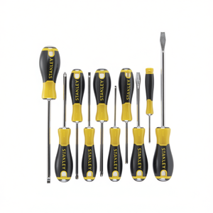 Juego de Destornilladores Stanley de 10 Piezas, Kit de Herramientas Esenciales para Reparaciones del Hogar - Product Image 2