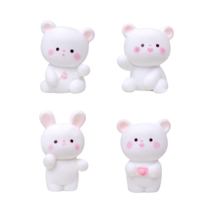 Cảnh quan Dễ Thương Thỏ nhỏ gấu búp bê tự làm trang trí phụ kiện xe máy tính để bàn nhỏ đồ trang trí nhỏ - Product Image 3