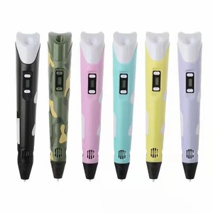 Stylo 3d pour enfants Stylo d'impression de dessin 3d avec écran Lcd avec filament Pla 1.75mm Jouets pour enfants Noël Anniversaire Cadeau de bricolage - Product Image 2
