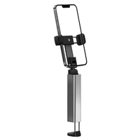 Soporte de teléfono portátil de viaje plegable transfronterizo Tipo de montaje de tablero para ver drama Viaje de negocios Uso de oficina