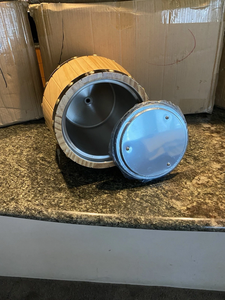 Barril de Vino de Madera Personalizado Más Vendido con Soporte para Whisky, Brandy, <span class=keywords><strong>Ron</strong></span>, Bourbon, Estilo Rústico, Ecológico - Product Image 3