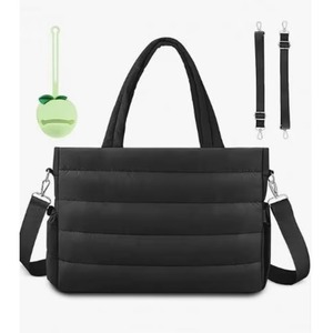 Bolsa de Pañales de Muestra Gratuita, Bolsa de Pañales para Bebé, Bolsa de Hospital, Bolsa de Viaje Grande para Mamá, con Estuche de Silicona para Chupón - Product Image 1