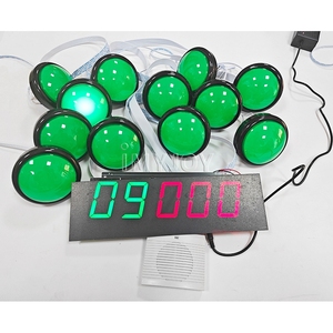 Carnaval stand agilité interactive led lumière colorée vitesse et réflexe jeu d'entraînement de réaction de combat pour enfants et adultes - Product Image 5