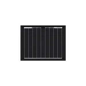 Sistema de energía solar panel solar 5W 10W 20W 30W 40W 50W 60W panel solar 12V Panel solar de silicio monocristalino para luz LED