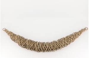 Ornement en rotin artisanal, accents décoratifs en rotin tressé, ornements en forme de swag pour la décoration de la maison - Product Image 3