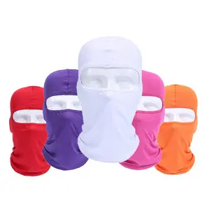 Multifunctional Balaclava Custom Logo Colorful Head Cap Breathable Multifunctional Face Cover Windproof Motorcycle Balaclava