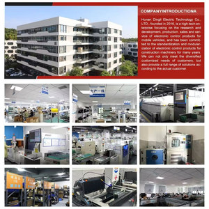 وحدة تحكم إلكترونية مع مخرجات رقمية CANbus من سبائك الألومنيوم للتحكم الصناعي DL-CR26 IP67 -40~+85 - Product Image 6