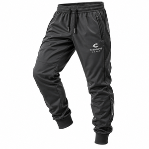 Performance Gym Joggers <b>Men</b> Activewear <b>Running</b> Workout <b>Pants</b> Breathable Fitness Training Tapered Sports Trousers Athletic - Product Image 4