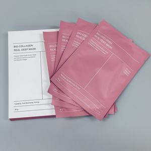 Derin kollajen kaldırma maskesi Anti kırışıklık yüz maskesi kore cilt bakımı biyo-kollajen gecede hidrojel kollajen levha maskeleri - Product Image 2