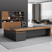Produits en vrac Table d'ordinateur moderne en forme de L bureau de luxe bureau de direction