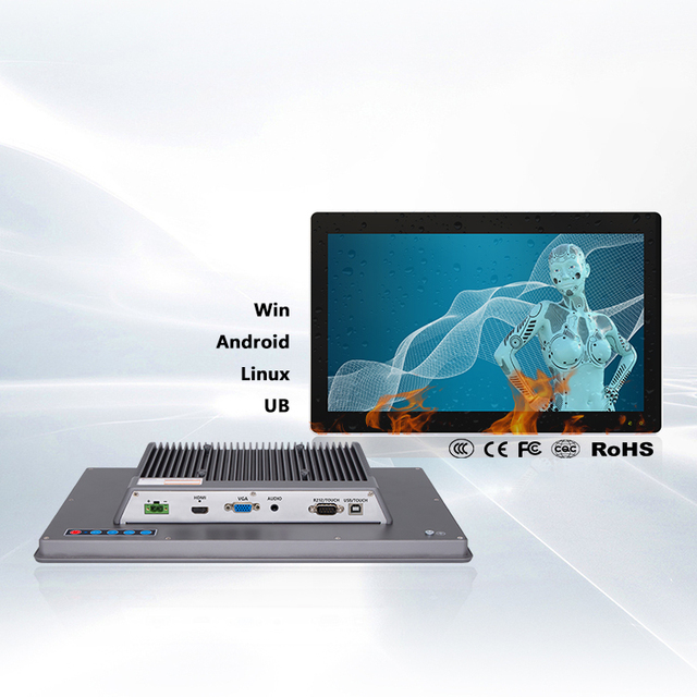 OEM/ODM 350-1000nits Outdoor High-Brightness LCD Display Industrial Touch Screen Monitor for Factory Automotive Panel Suppliers