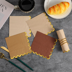 Cross-border napkins for restaurants and hotels, high-quality printed disposable solid color napkins, customizable with logo - Product Image 3