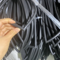Burlete de Goma EPDM CR Moldeado en Ángulo para Ventanas de Automóviles, Sellado Completo para Puertas, Impermeable y a Prueba de Polvo