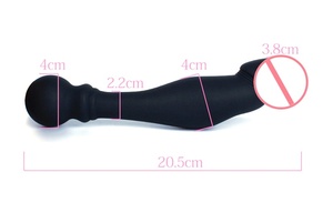 Produits pour adultes, jouet anal en silicone pour hommes gays, petit masturbateur anal, insert perlé, plug anal, pénétration anale - Product Image 4