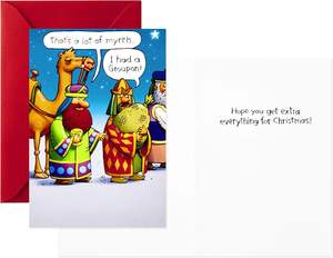 Assortiment <span class=keywords><strong>de</strong></span> cartes <span class=keywords><strong>de</strong></span> Noël dans une boîte à chaussures amusante, 4 motifs, 24 cartes en papier, enveloppes, dépliant plié, reliure rigide - Product Image 4