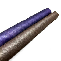 Tissu en similicuir PU brillant et fin pour chaussures de sport, intérieur de voiture, doublure en daim, gants.