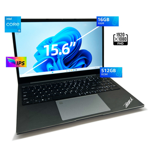 15.6 "máy tính xách tay mở rộng 1TB 16GB RAM 512GB SSD với n5095 tốc độ cao hiệu suất Full HD hiển thị dual-band Wifi, 180 ° góc mở - Product Image 1