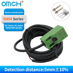 Omch SN-04 Serie Pnp Npn Geen Nc Vierkante Hoek Schakelaar Inductieve Nabijheidssensor Met 5Mm Detectieafstand - Product Image 2
