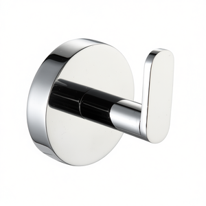 Porte-serviettes en laiton chromé, longueur 10,5 cm, fixation murale, pour salle de bain - Product Image 3