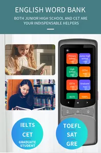 138 ngôn ngữ Dịch giọng nói máy 4G Thẻ Sim 3.0 inch màn hình cảm ứng thông minh dịch ảnh cho du lịch
