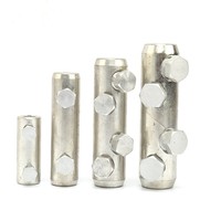Conector de perno dividido mecánico de bajo precio con pernos de cabeza de cizalla