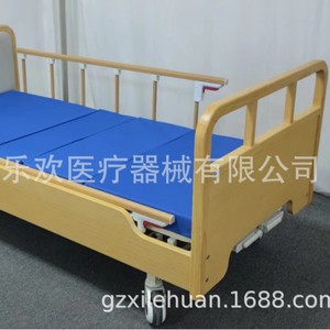 Lit d'hôpital en bois Xi Le Huan 2170x1050x500mm, lit multifonctionnel à hauteur réglable pour personnes âgées et patients paralysés - Product Image 5