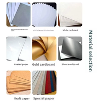 Custom Luxury Eco-Friendly Art Paper Gift Bag with Hot Stamping and Ribbon for Wedding Chocolate Candy Box