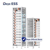 Batterie Deye BOS-A 200Ah Lifepo4 empilable 50 kWh, batterie lithium pour stockage d'énergie solaire domestique