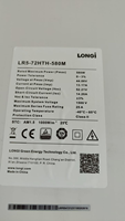 Niveau 1 approvisionnement direct d'usine prix bon marché 400W 450W 600W 710W 182 panneau solaire mono demi-cellule