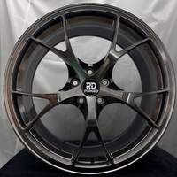 Jantes forgées Hyper Black 5x110 17 18 19 20 pouces pour Alfa Romeo Stelvio Giulia 147 156 Giulietta Gtam Ti Sport 159 Mito Qv