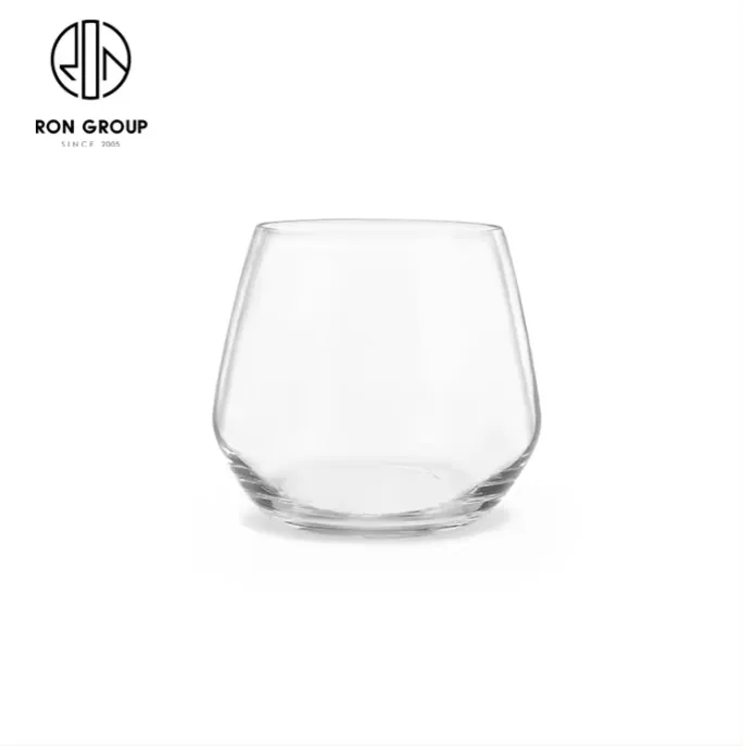 Ưa thích 375ml cốc stemless nước thủy tinh nhà hàng tiệc Bistro Câu lạc bộ drinkware Thủy Tinh Rượu vang đỏ Whisky uống Kính