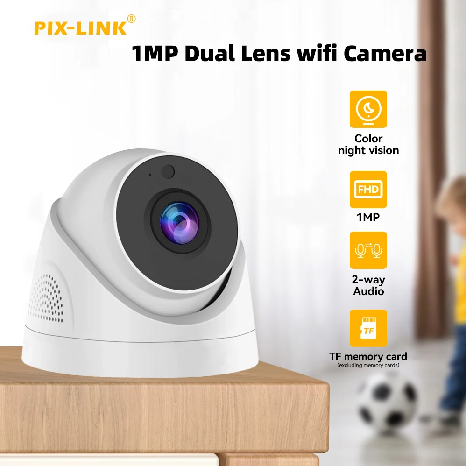 PIX-LINK Smart Camera HD Night Vision Two Way Audio Baby Monitor Mini Wifi IP Camera · image 3