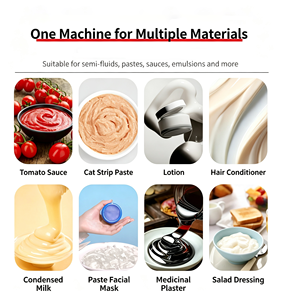 Machine de remplissage à pompe rotative haute précision pour confiture, sauce curry, beurre de cacahuète, tahini, foie <span class=keywords><strong>gras</strong></span>, lait concentré, fromage et garniture à base de viande - Product Image 5